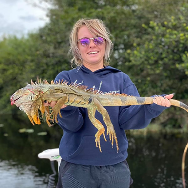 Florida Iguana Hunting